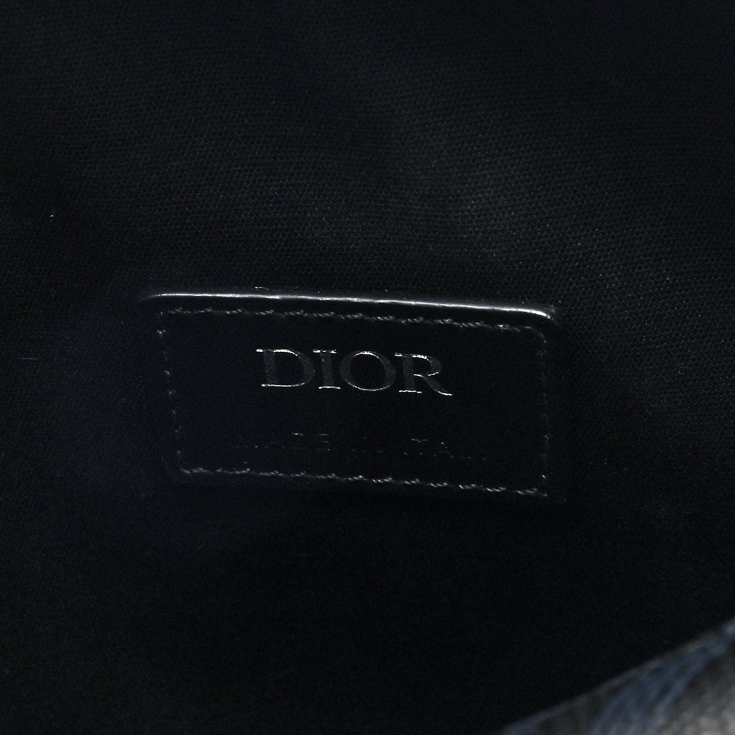Christian Dior Canvas CD Diamond Lingot 22 Bag Black 6 of 9