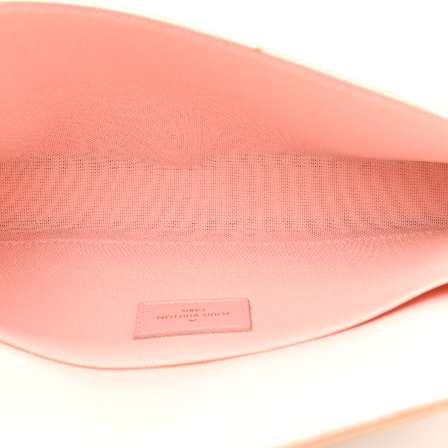 Louis Vuitton Damier Azur Pochette Felicie Chain Wallet Rose Ballerine 7 of 18