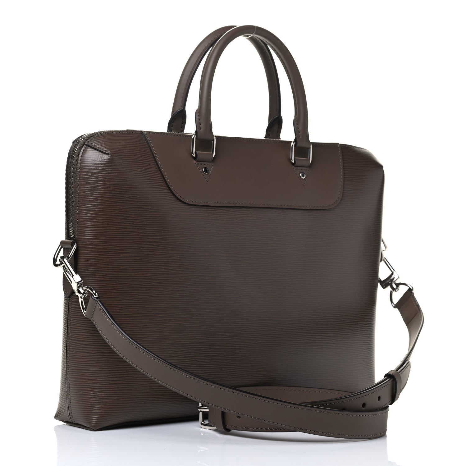 Louis Vuitton Epi Porte-Documents Jour Briefcase Taupe 2 of 4