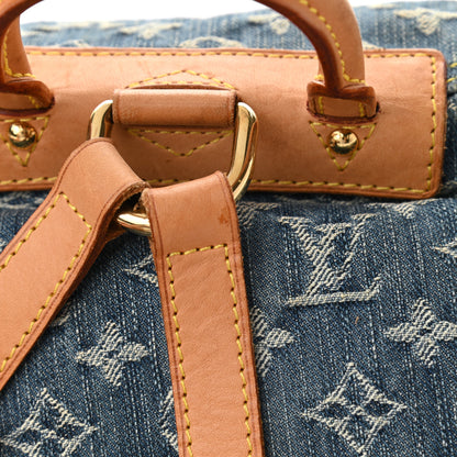 Louis Vuitton Denim Sac a Dos Backpack GM Blue 13 of 15