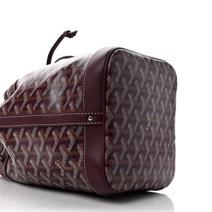 Goyard Goyardine Petit Flot Bucket Bag PM Burgundy 7 of 8