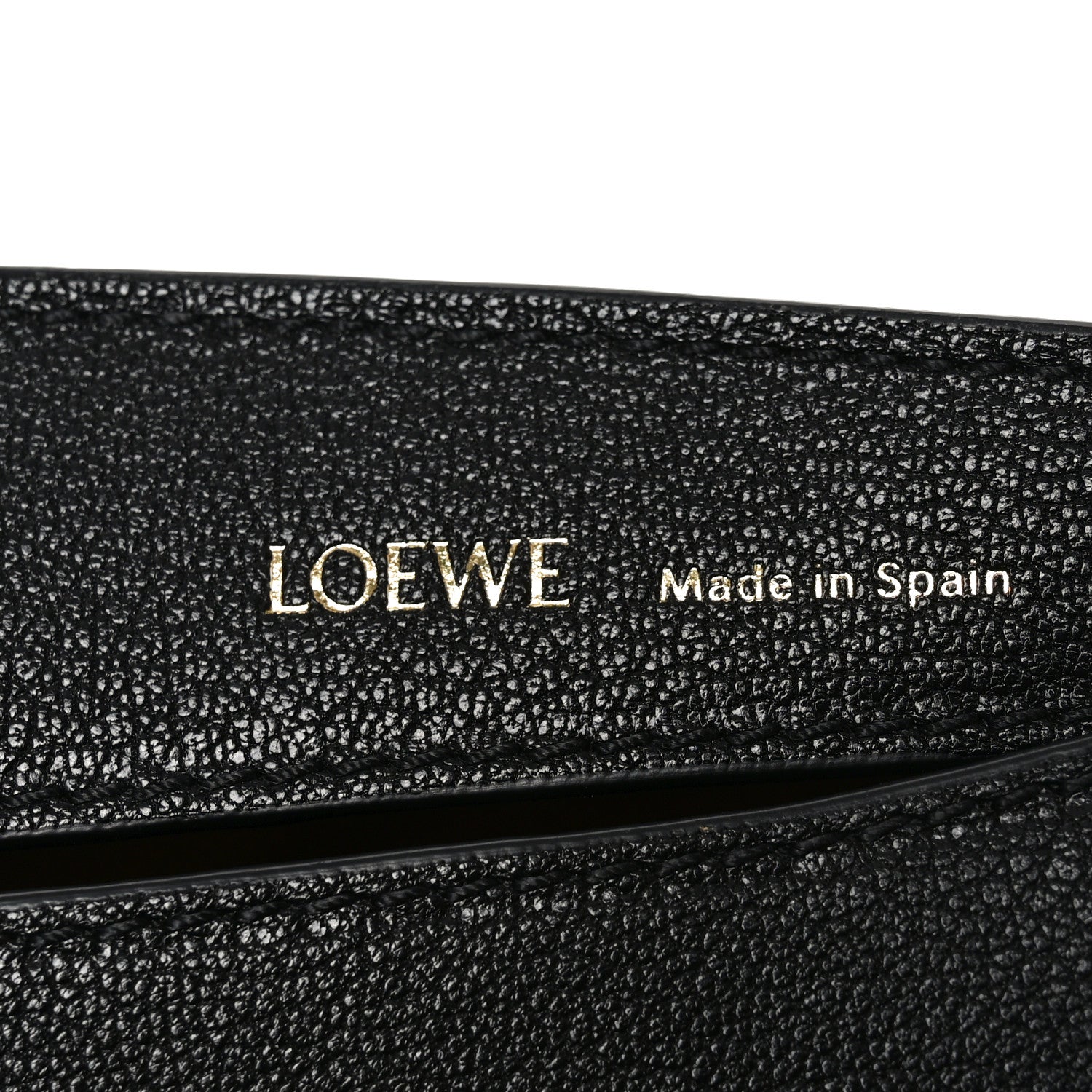 Loewe Satin Calfskin Jacquard Luna Bag Black 6 of 9