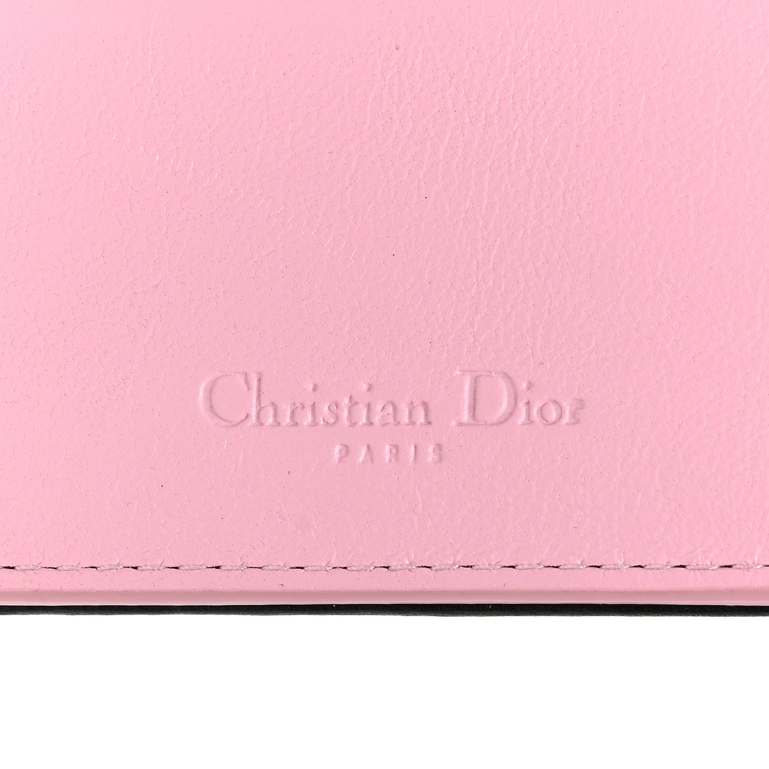 Christian Dior Lambskin Cannage Rendezvous Wallet Black 6 of 6