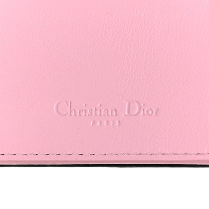 Christian Dior Lambskin Cannage Rendezvous Wallet Black 6 of 6