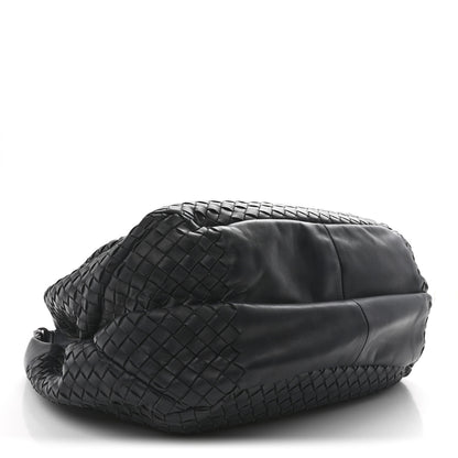 Bottega Veneta Nappa Intrecciato Medium Campana Hobo Dark Navy 4 of 10