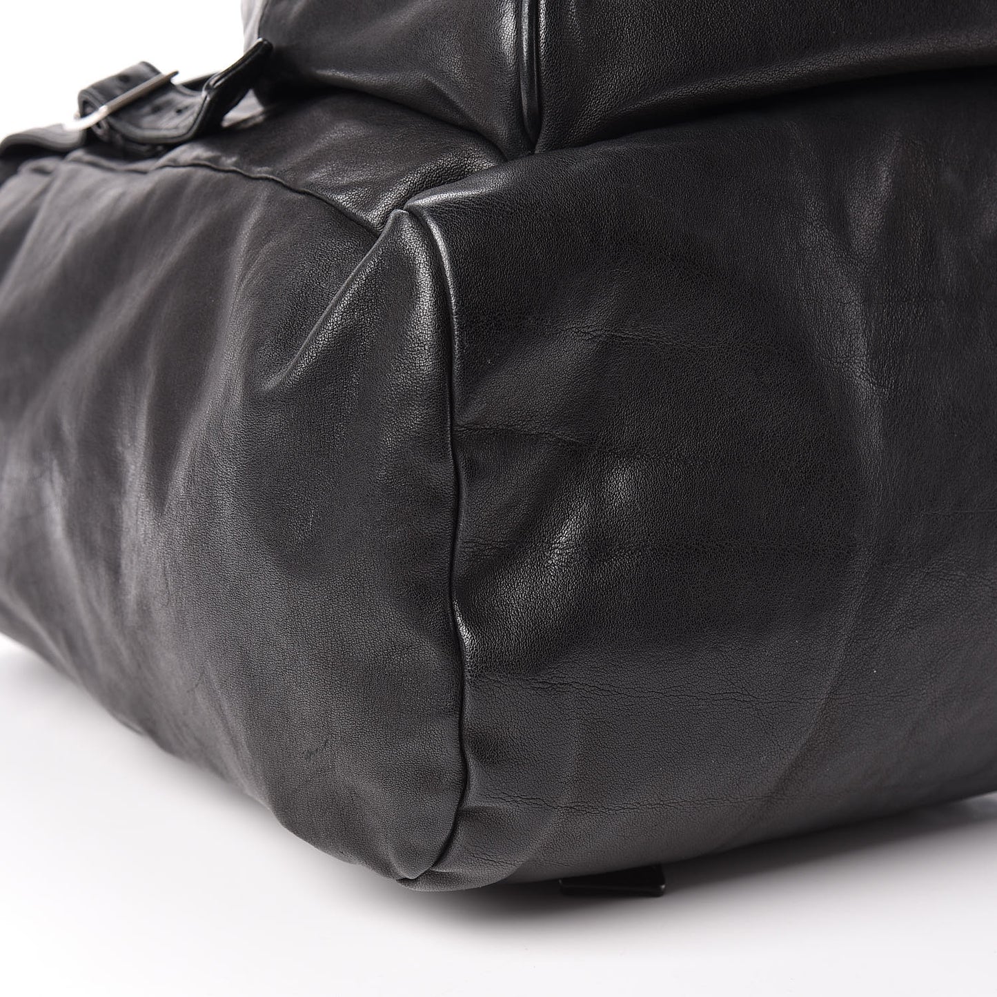 Calfskin Delave Backpack Black