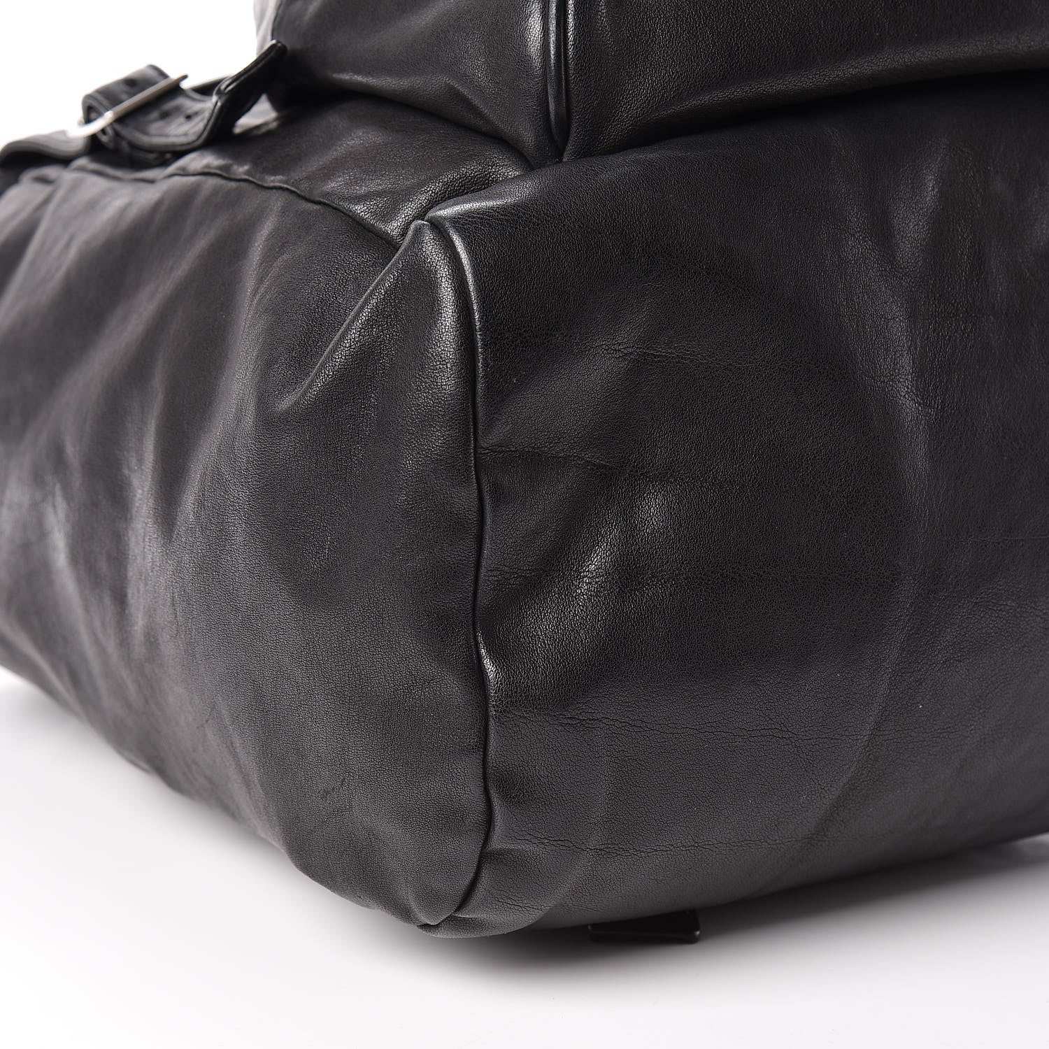 Saint Laurent Calfskin Delave Backpack Black 9 of 13