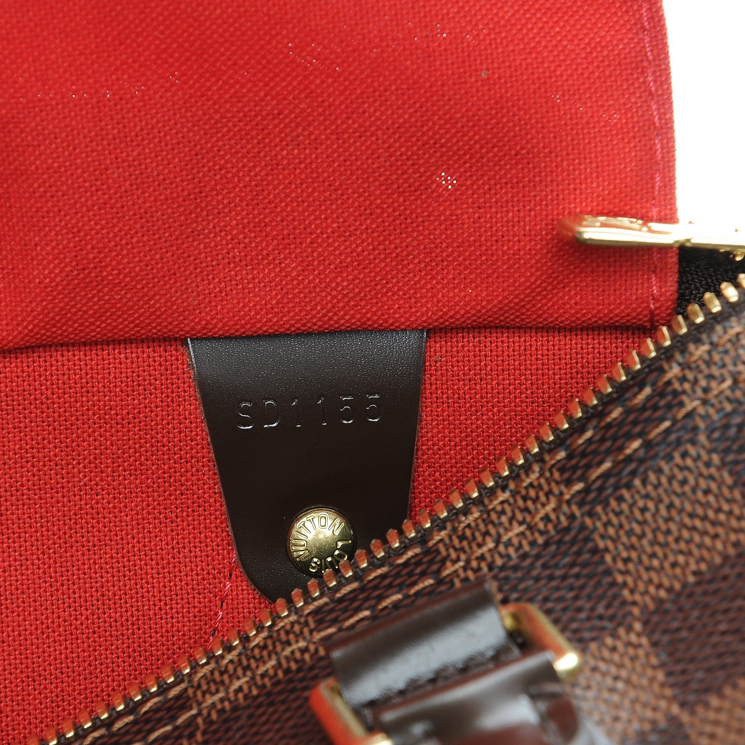 Louis Vuitton Damier Ebene Speedy Bandouliere 25 8 of 9