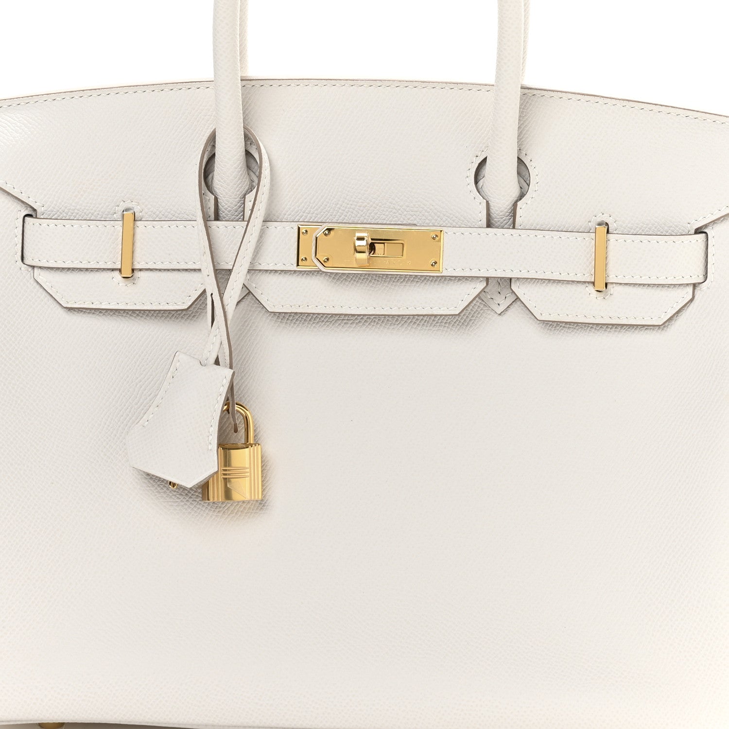 Hermes Epsom Birkin 30 Gris Pale 8 of 11