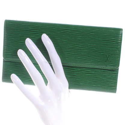 Louis Vuitton Epi Porte Tresor International Wallet Borneo 2 of 7