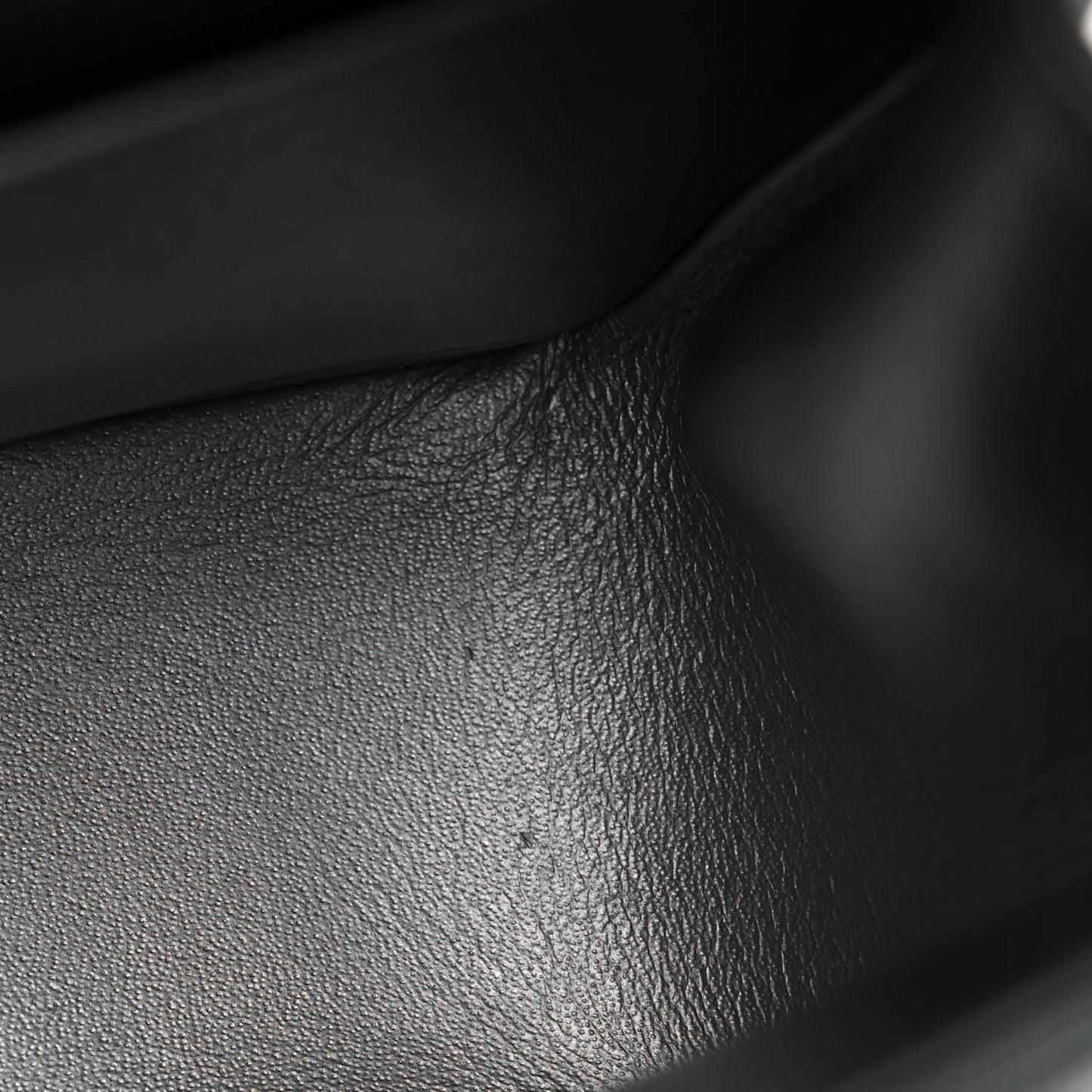 Metallic Caviar Chevron Quilted Jumbo Double Flap Silver