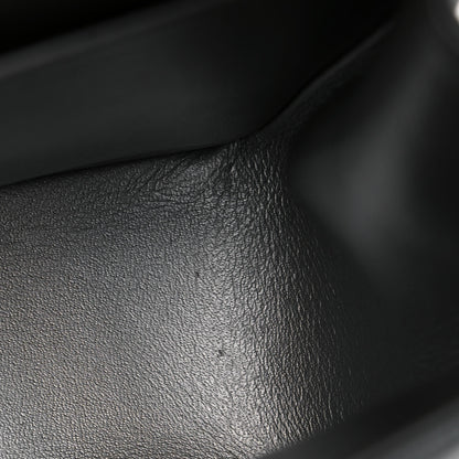 Chanel Metallic Caviar Chevron Quilted Jumbo Double Flap Silver 11 of 14