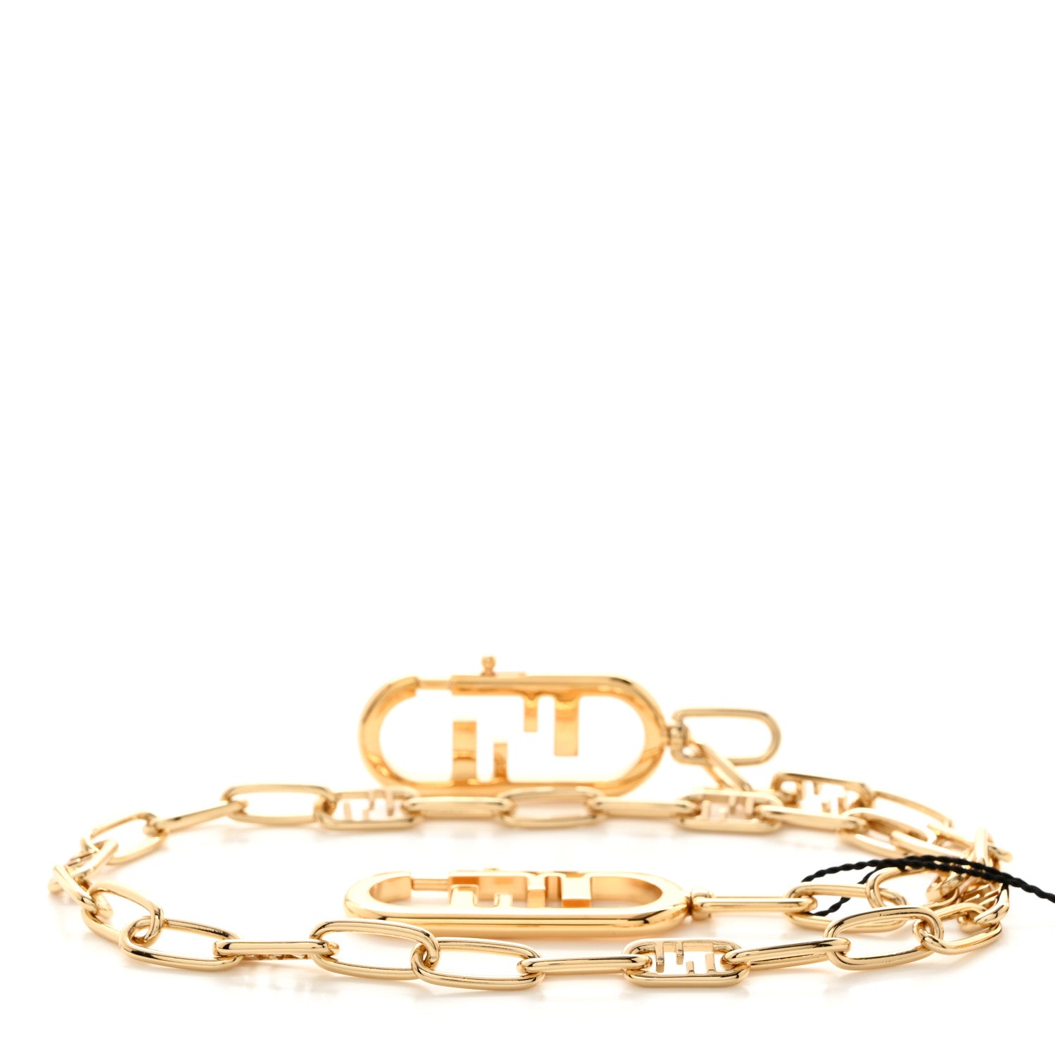 Fendi Metal O'Lock Strap You Gold 2 of 5