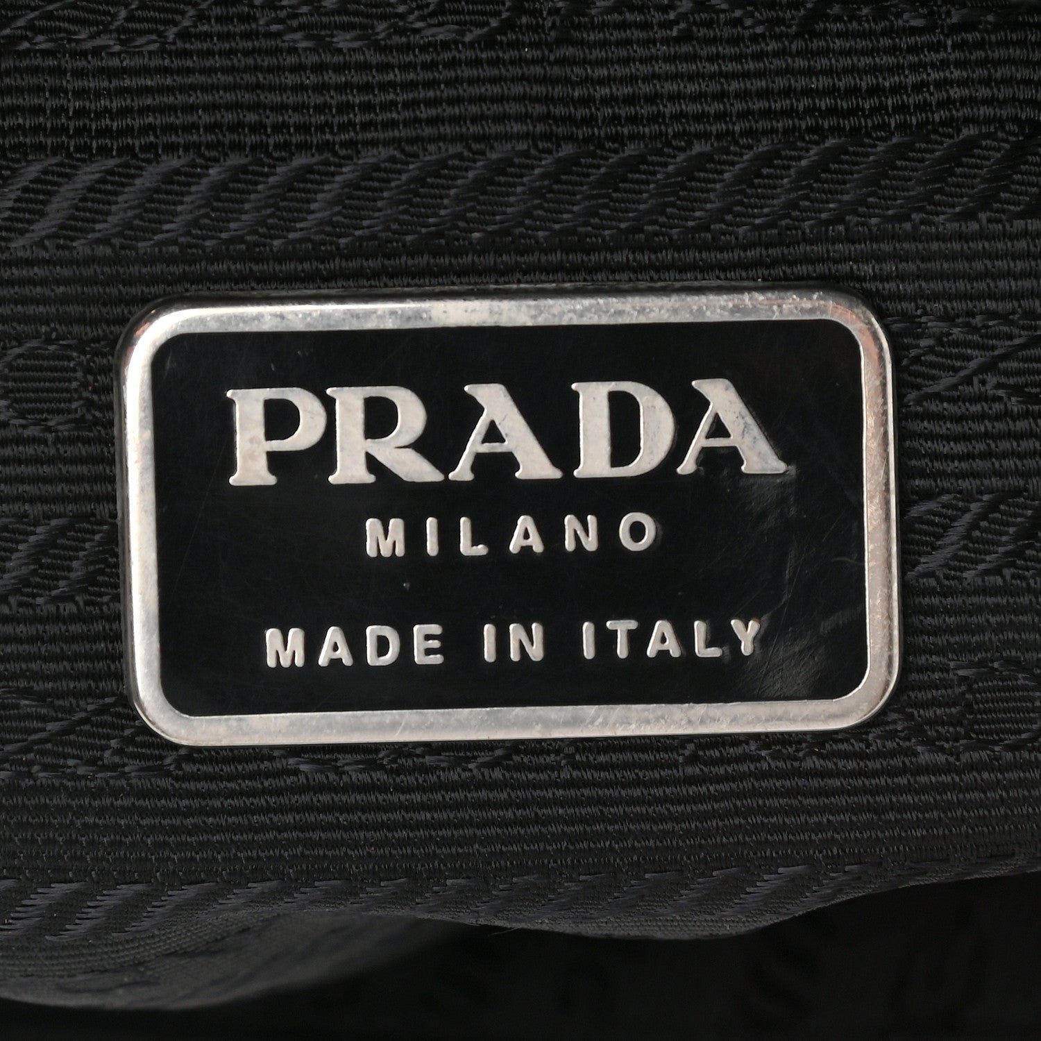 Prada Tessuto Nylon Shoulder Bag Black 5 of 8