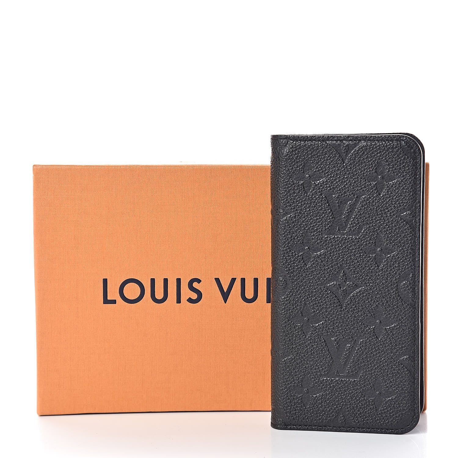 Louis Vuitton Empreinte iPhone XS Max Folio Case Black 7 of 7