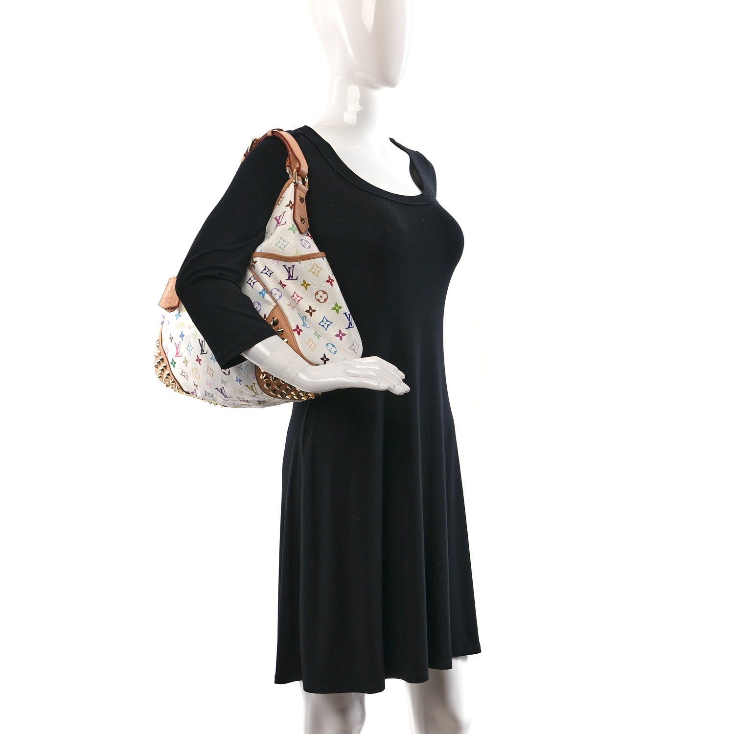 Louis Vuitton Monogram Multicolor Chrissie White 2 of 11
