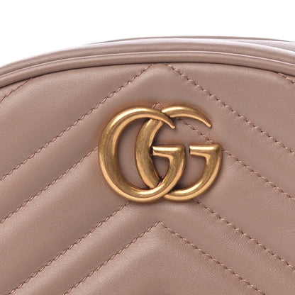 Gucci Calfskin Matelasse GG Marmont Belt Bag 85 34 Porcelain Rose 8 of 12