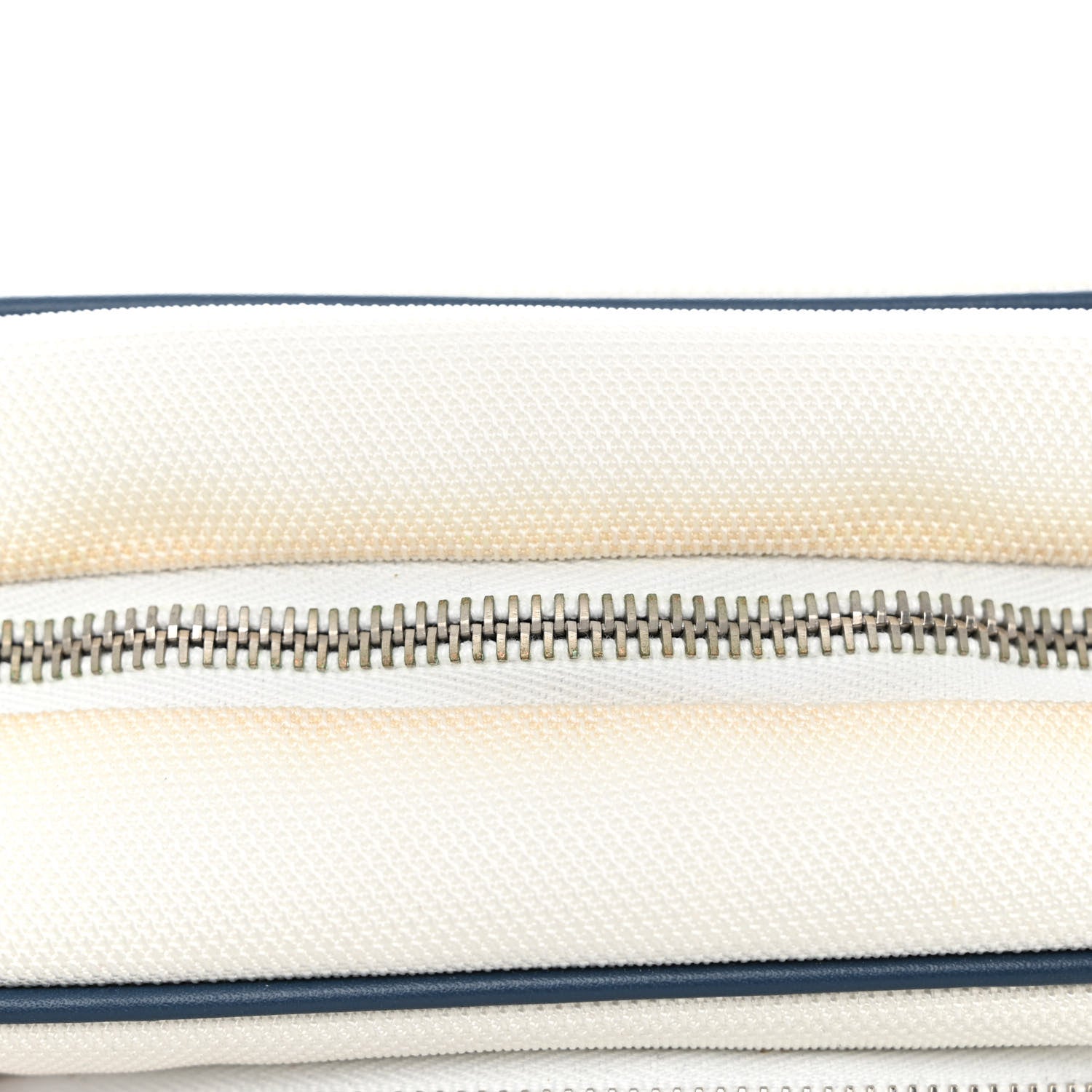 Chanel Nylon Rubber Messenger White Blue 11 of 11