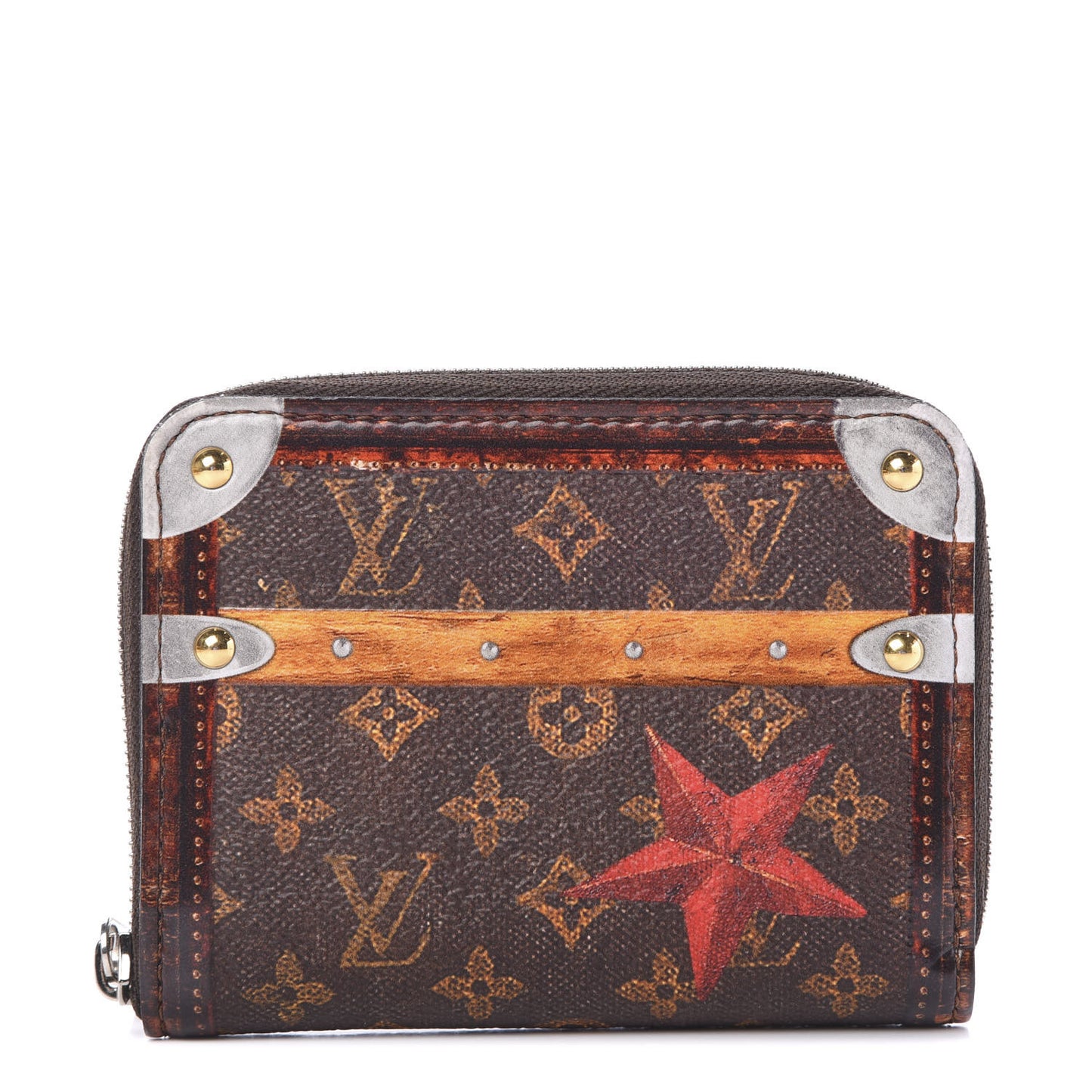 Transformed Monogram Time Trunk Zippy Coin Purse