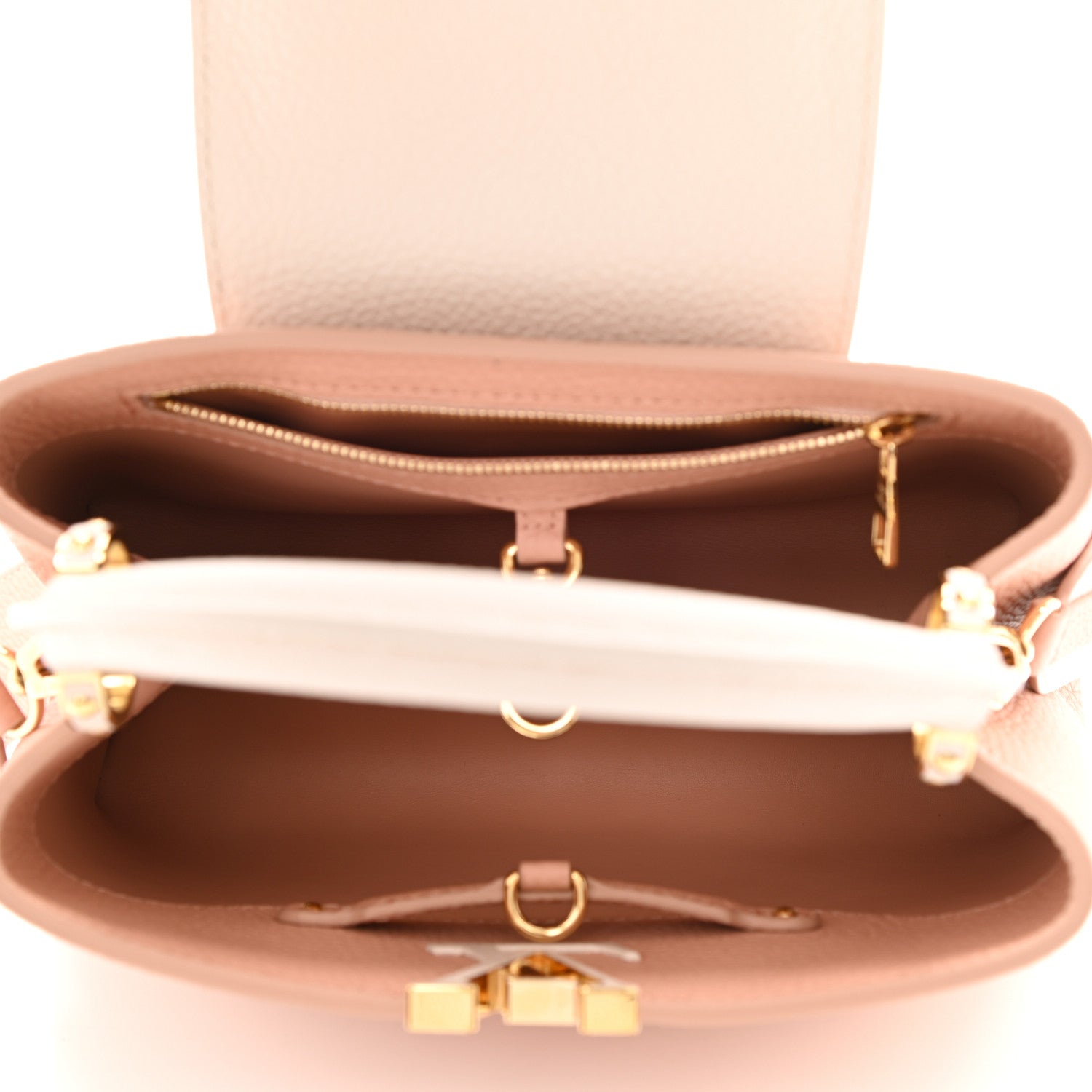 Louis Vuitton Taurillon Capucines BB 5 of 9
