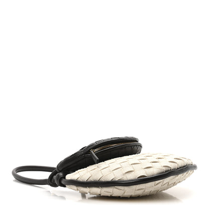 Bottega Veneta Canvas Nappa Intrecciato Small Gemelli Natural Fondant 4 of 10