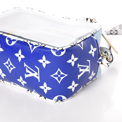 Louis Vuitton Monogram Giant Portofino Beach Pouch Blue 7 of 10