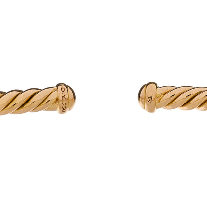 David Yurman 18K Rose Gold 4mm Cablespira Bracelet 3 of 3