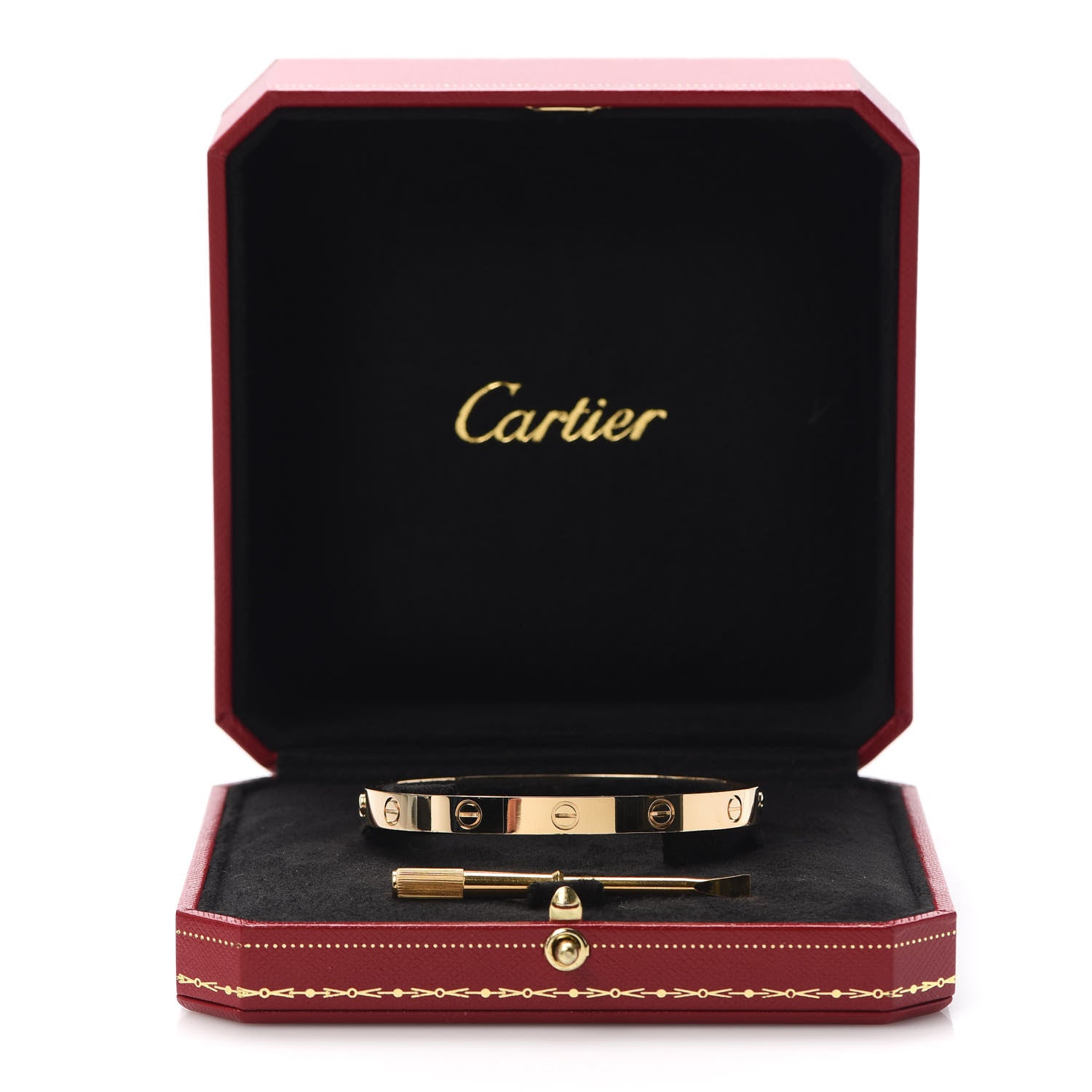 Cartier 18K Yellow Gold LOVE Bracelet 18 6 of 6