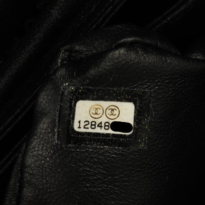 Chanel Caviar Quilted Accordion Mademoiselle Flap Black 7 of 7