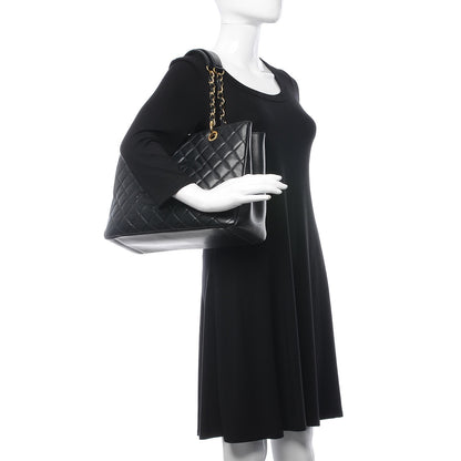 Chanel Caviar Quilted Grand Shopping Tote GST Black 2 of 7