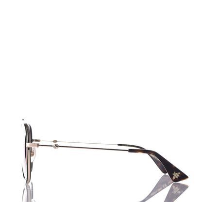 Gucci Web Aviator Sunglasses GG0062S Green Red 3 of 8