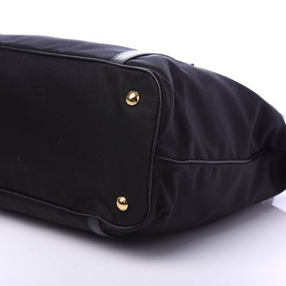 Prada Tessuto Nylon Saffiano Tote Black 8 of 10