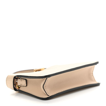 Fendi Nappa Sigma Pico Peekaboo Charm Poudre 4 of 7