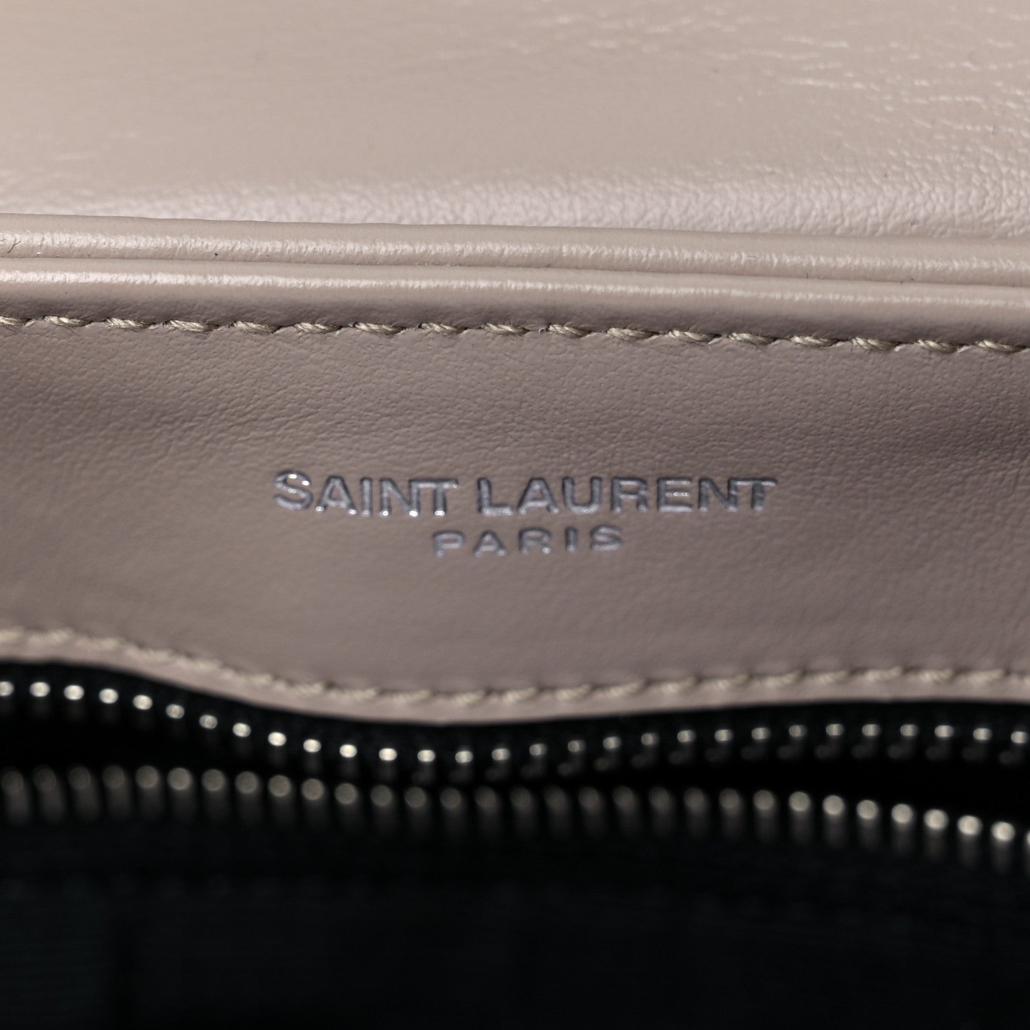 Saint Laurent Calfskin Y Quilted Monogram Toy Loulou Crossbody Bag Light Natural 7 of 11