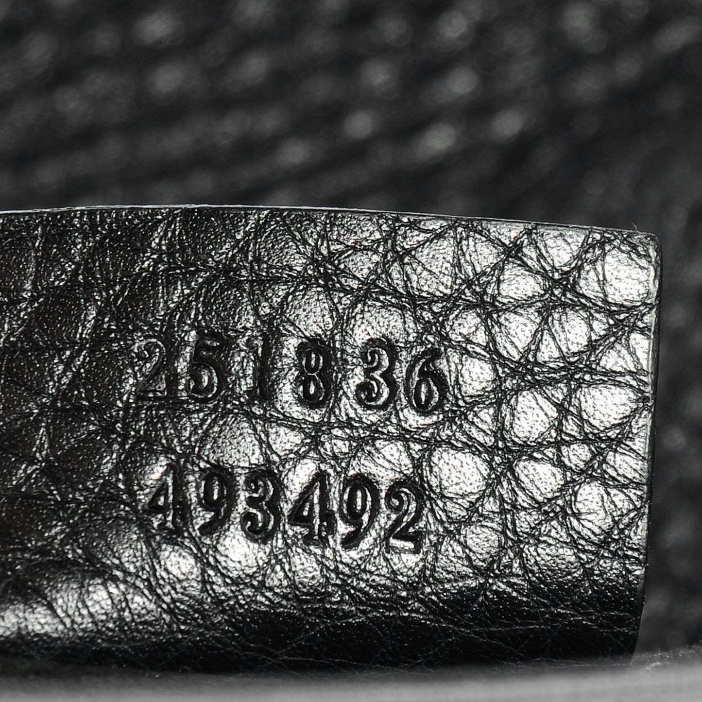 Leather 1973 Clutch Black