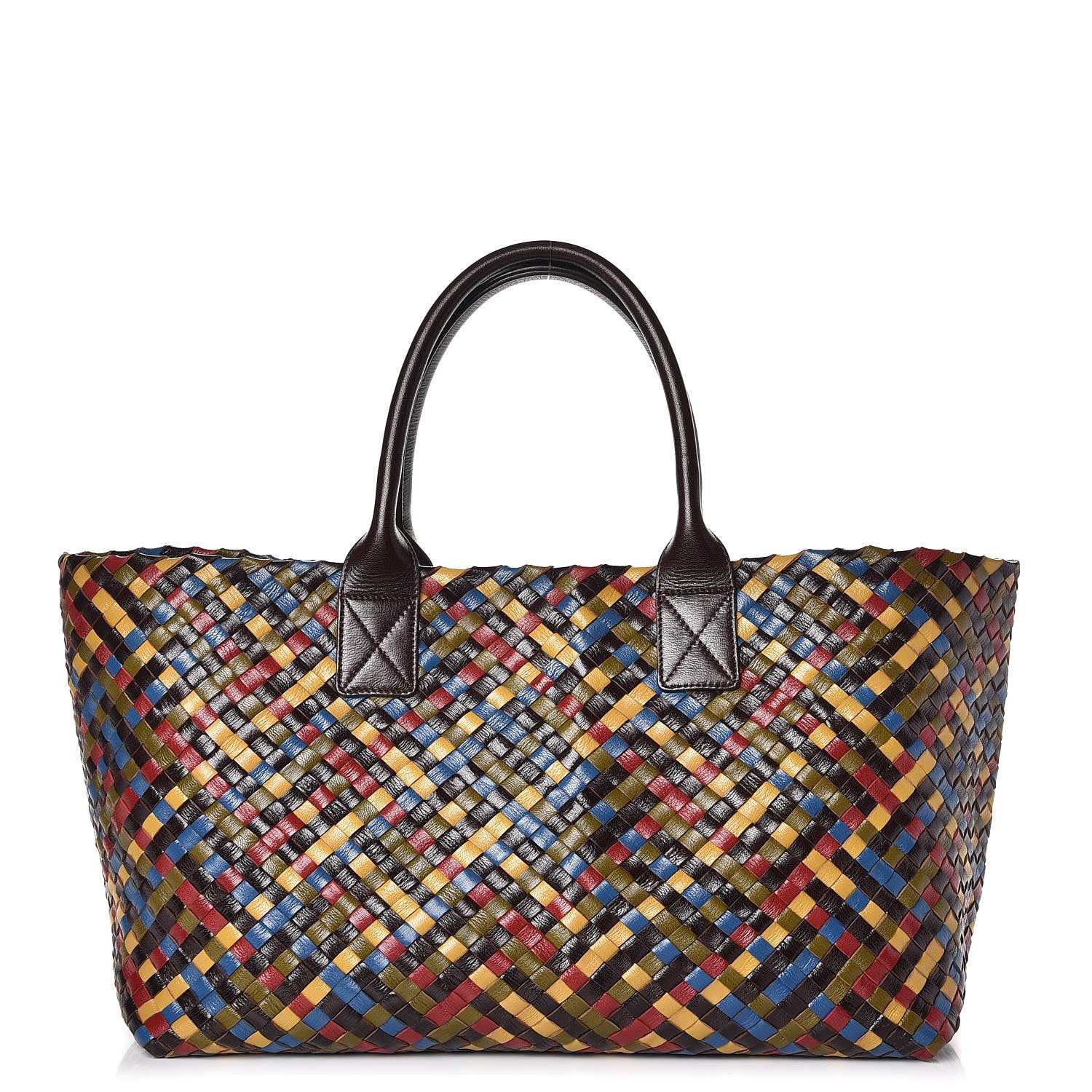 Bottega Veneta Nappa Intrecciato Medium Cabat Multicolor 1 of 13