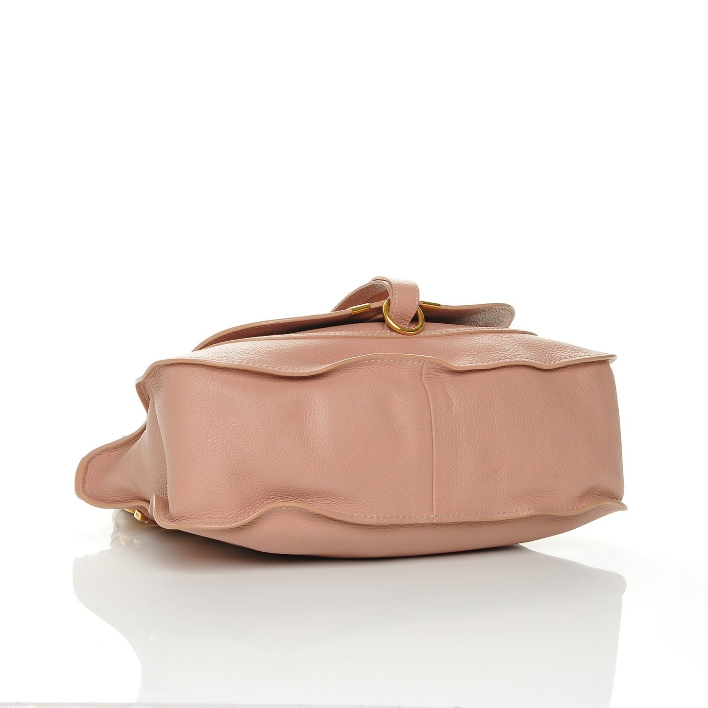 Calfskin Medium Marcie Satchel Anemone Pink