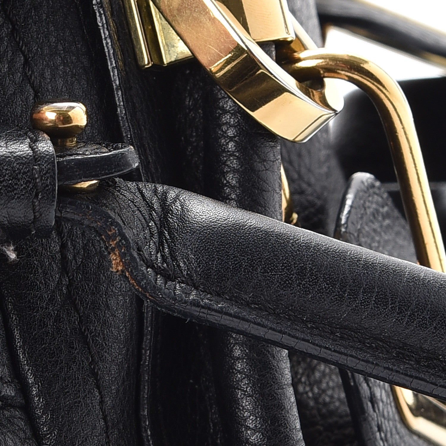 Chloe Calfskin Small Paraty Black 9 of 10