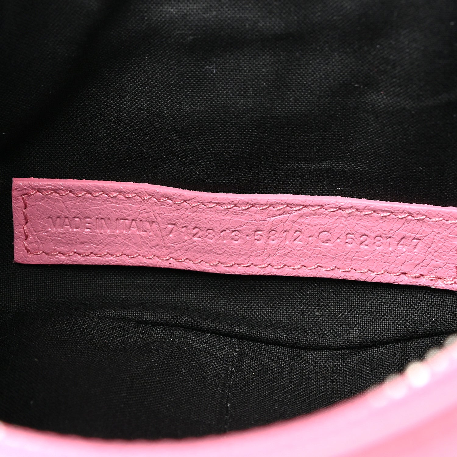 Balenciaga Agneau Arena Le Cagole Chain Shoulder Bag XS Sweet Pink 7 of 9