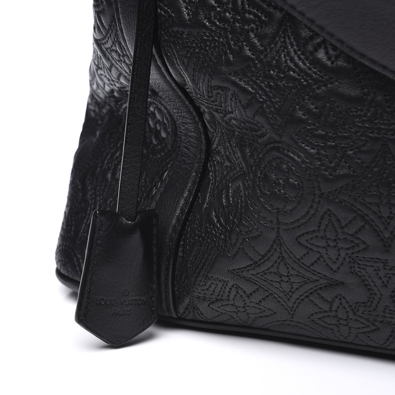 Louis Vuitton Monogram Lambskin Antheia Ixia MM Black 9 of 13