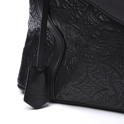 Louis Vuitton Monogram Lambskin Antheia Ixia MM Black 9 of 13