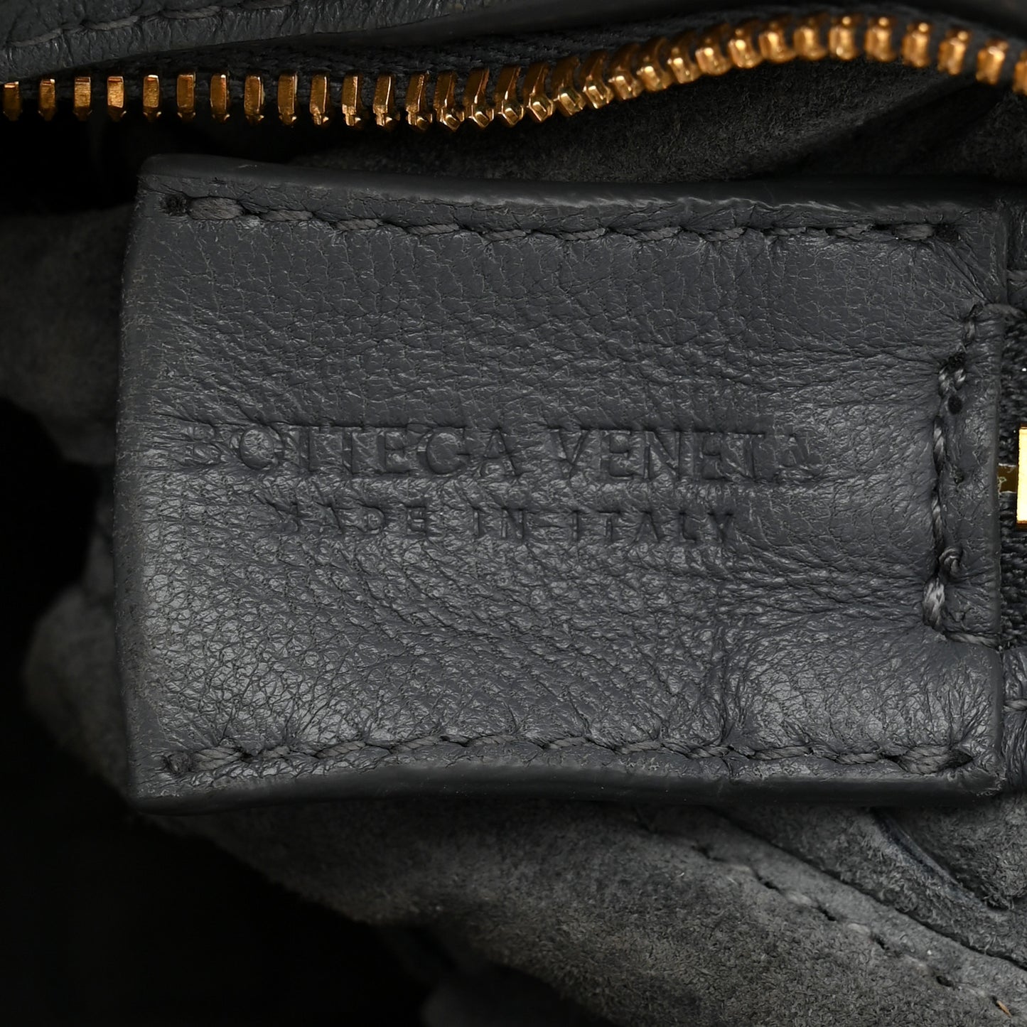 Nappa Intrecciato Small Loop Camera Bag Thunder