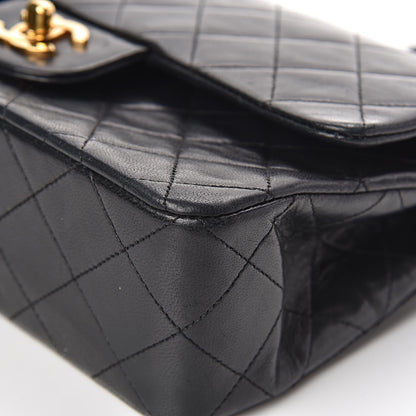 Chanel Lambskin Quilted Small Double Flap Black 13 of 23