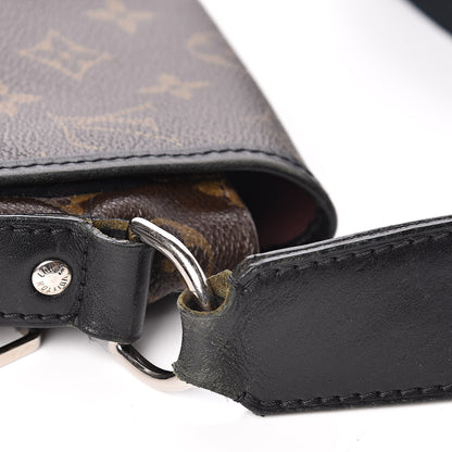 Louis Vuitton Monogram Macassar Bass MM 8 of 13