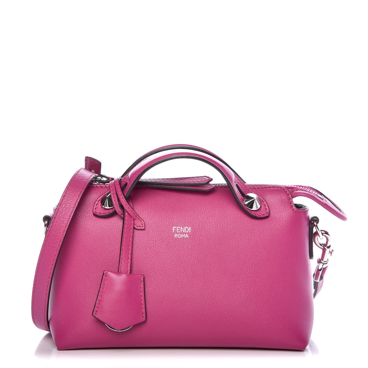 Vitello Dolce Mini By The Way Boston Bag Magenta