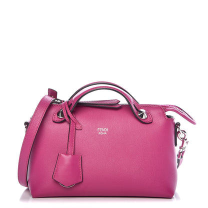 Fendi Vitello Dolce Mini By The Way Boston Bag Magenta 1 of 7