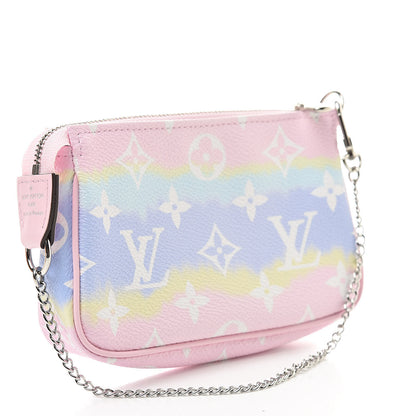 Louis Vuitton Monogram Escale Mini Pochette Accessories Pastel 3 of 8