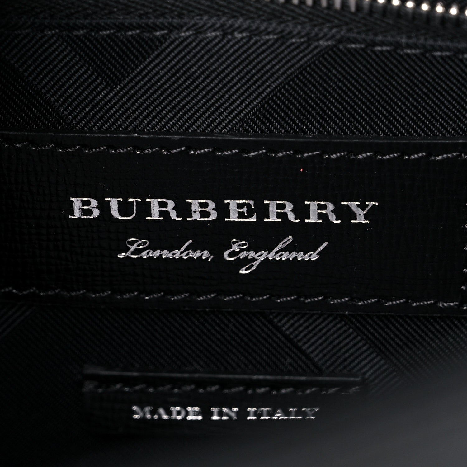 Burberry Grainy Calfskin Messenger Bag Black 6 of 12