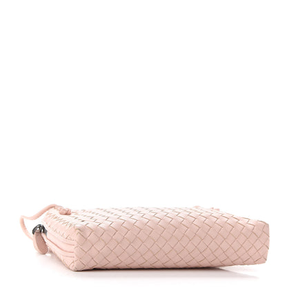 Bottega Veneta Nappa Intrecciato Nodini Crossbody Messenger Flamingo 4 of 9