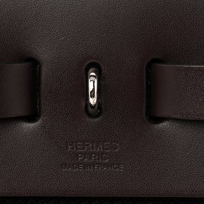 Hermes Toile Vache Hunter Herbag Zip 39 MM Black Ebene 7 of 12